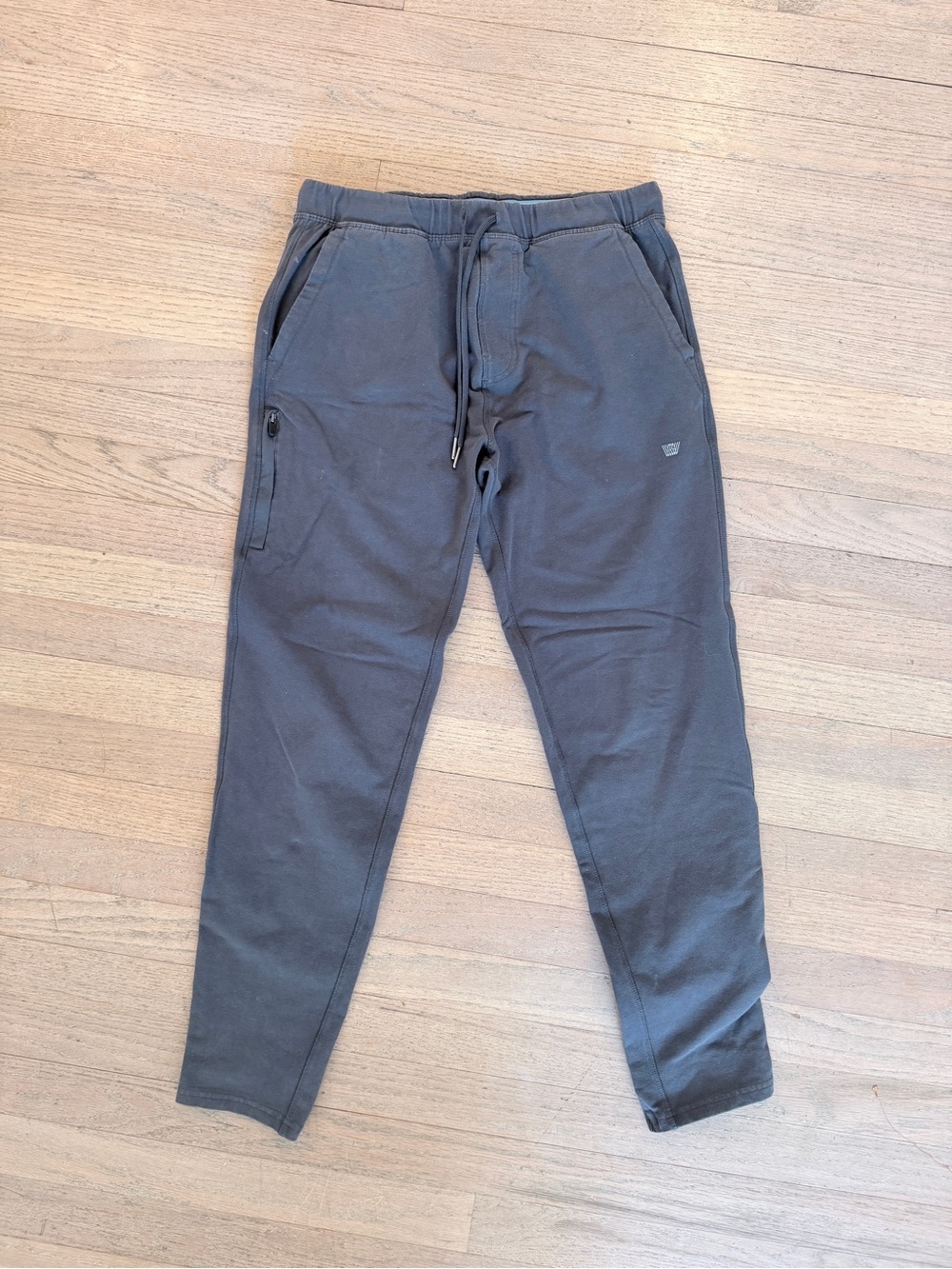 Mack Weldon Charcoal Gray Jogger Sweatpants